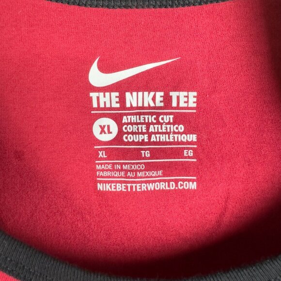 Nike Alabama Crimson Red Tank Top XL Collegiate Licensed Athletic Cut - Picture 3 of 8